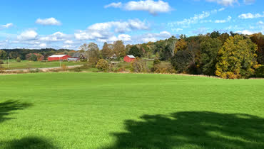 Aerial view of Hebron, Connecticut